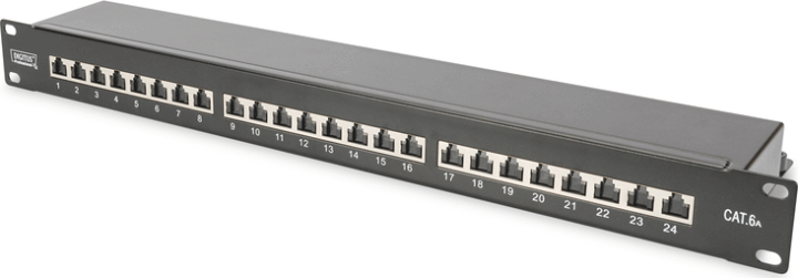 Digitus DN-91624S-EA-B 19" Patch panel - 24 port