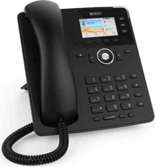 Snom D717 VoIP Telefon - Fekete