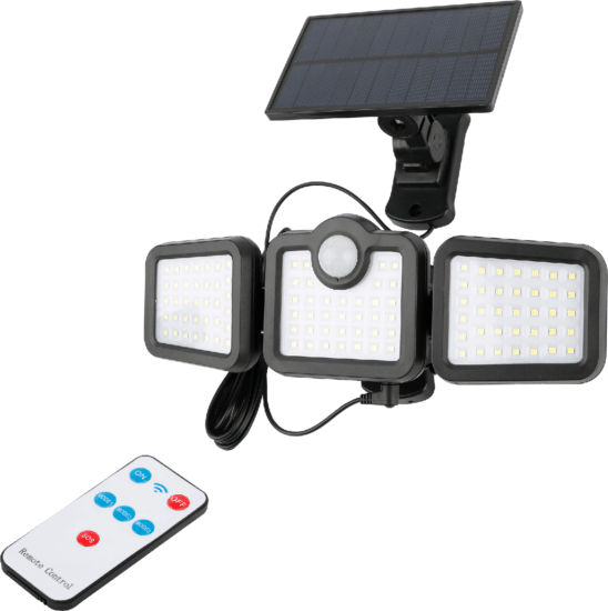 Entac ESL3H-SMD-RS 600lm Napelemes mozgásérzékelős fali LED lámpa