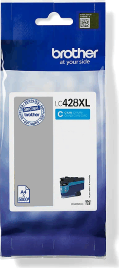 Brother LC-428XLCP Eredeti Tintapatron Cián