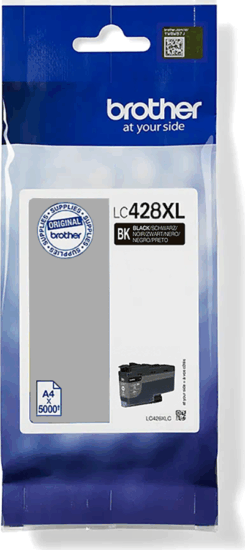 Brother LC-428XLBKP Eredeti Tintapatron Fekete