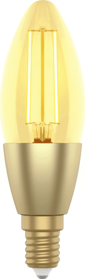 Woox R5141 LED C37 Filament izzó 4,9W 470lm 6500K E14 - Állítható fehér Woox R5141 LED C37 Filament izzó 4,9W 470lm 6500K E14 - Állítható fehér