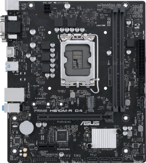 Asus Prime H610M-R D4 Alaplap