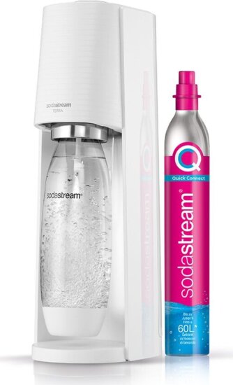SodaStream Terra White Szódagép - Fehér SodaStream Terra White Szódagép - Fehér