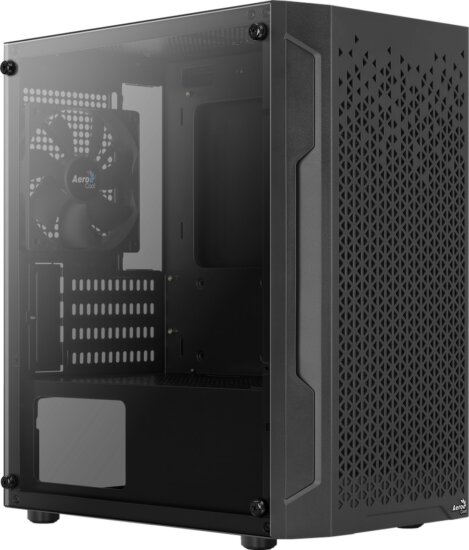 AeroCool Trinity Mini V1 Számítógépház - Fekete AeroCool Trinity Mini V1 Számítógépház - Fekete