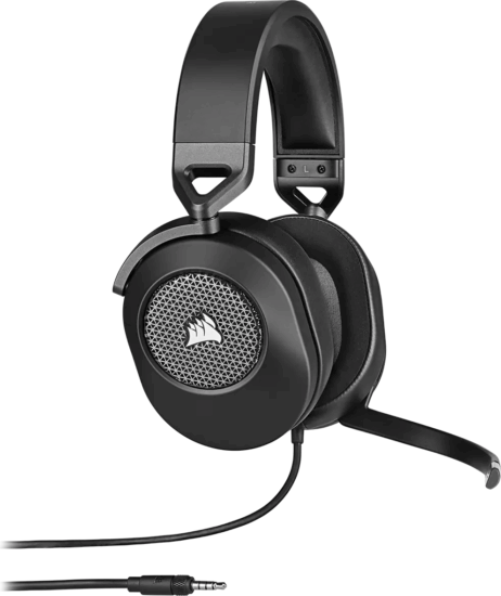 Corsair HS65 7.1 Surround Gaming Headset - Fekete