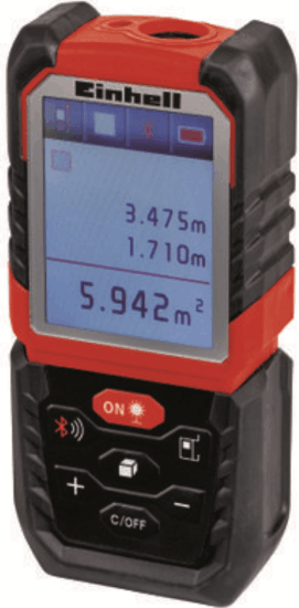 Einhell 2270085 TE-LD 60 Lézeres távolságmérő - 60 m