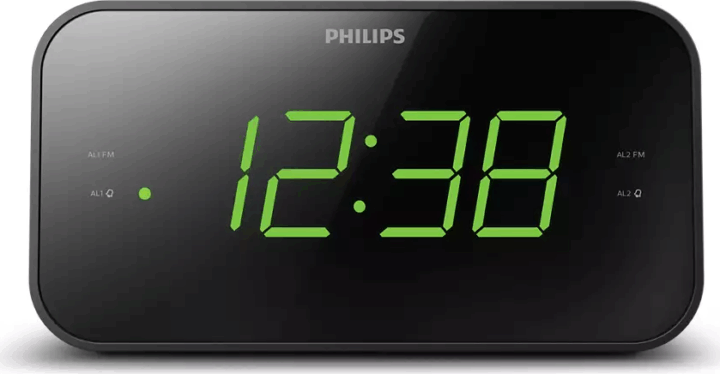Philips TAR3306/12 Rádiós ébresztőóra - Fekete