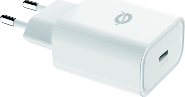 Conceptronic ALTHEA10W Hálózati USB-C töltő - Fehér (25W)