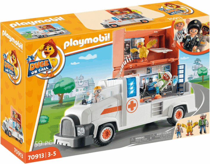 Playmobil 70913 Duck on Call - Mentőautó