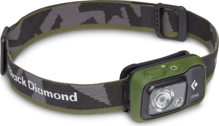 Black Diamond Cosmo 350 LED fejlámpa - Olívazöld