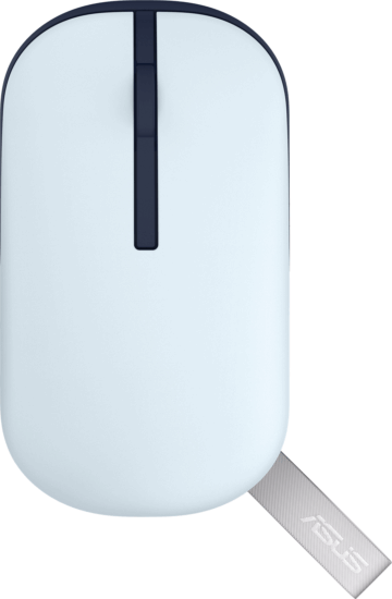 Asus Marshmallow MD100 Wireless Egér - Kék