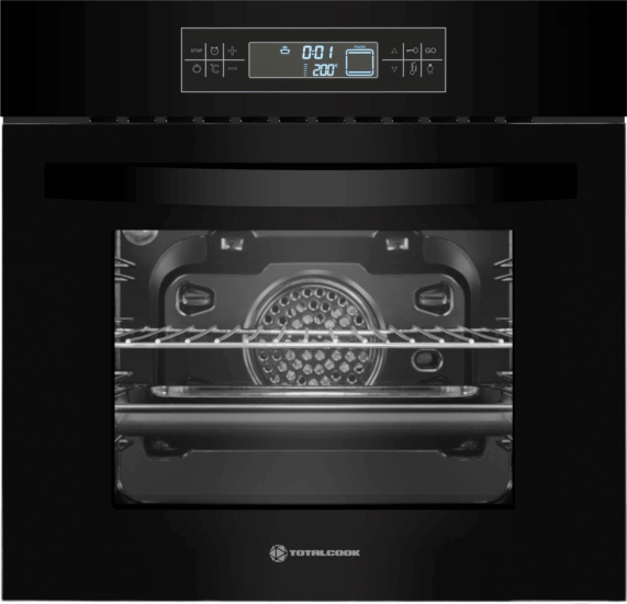 Novacook BE11-LD Beépíthető sütő - Fekete