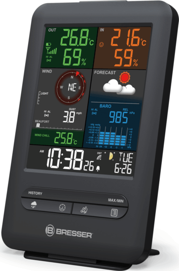 Bresser Wetter Center 5-in-1 Időjárás állomás Bresser Wetter Center 5-in-1 Időjárás állomás