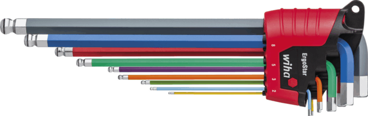 Wiha 41979 Imbuszkulcs készlet (10 db/csomag) Wiha 41979 Imbuszkulcs készlet (10 db/csomag)