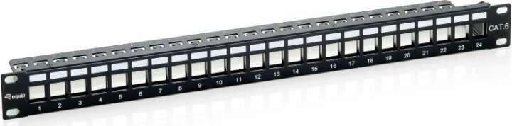 Equip 769124 19" Patch panel - 24 port