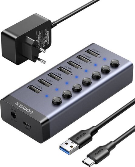 Ugreen 90307 USB 3.0 HUB (7 port) Ugreen 90307 USB 3.0 HUB (7 port)