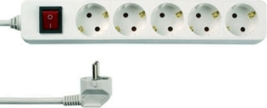 REV 250V elosztó 5 aljzatos 3m - Fehér