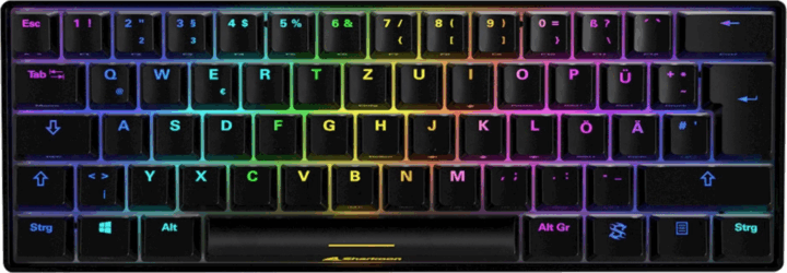 Sharkoon SKILLER SGK50 S4 Mechanikus (Red Switch) USB Gaming Billentyűzet (Fekete) - Német