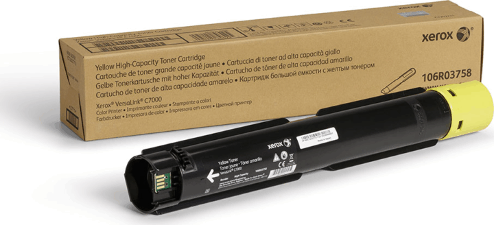 Xerox 106R03758 Eredeti Toner Sárga