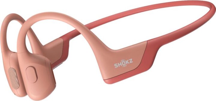 Shokz OpenRun Bluetooth Csontrezgéses Sport Fejhallgató Headset - Rózsaszín