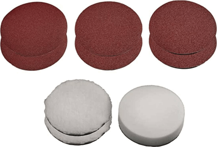 Einhell Einhell CC-PO 1100/150 E Polírozó és csiszolópárna (9 db)