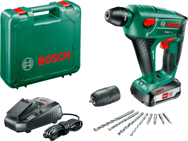 Bosch UneoMaxx Akkumulátoros Fúró-vésőkalapács Bosch UneoMaxx Akkumulátoros Fúró-vésőkalapács