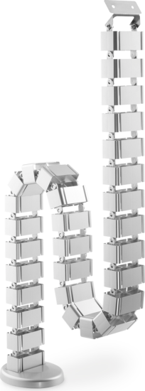 Digitus DA-90506 Rugalmas kábelvezető 1.3m - Ezüst