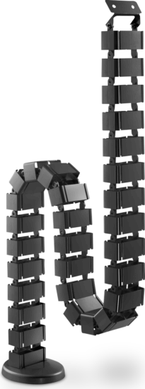 Digitus DA-90505 Rugalmas kábelvezető 1.3m - Fekete