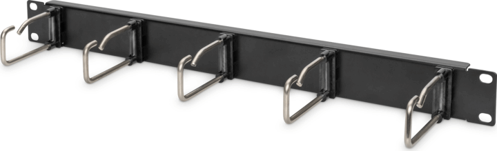 Digitus DN-97667 19" kábelrendező panel 1U - Fekete