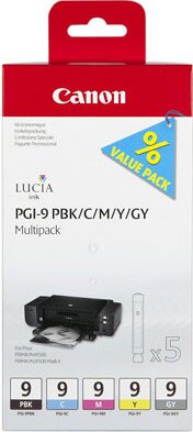 Canon PGI9 PBK/C/M/Y/GY MultiPack Canon PGI9 PBK/C/M/Y/GY MultiPack