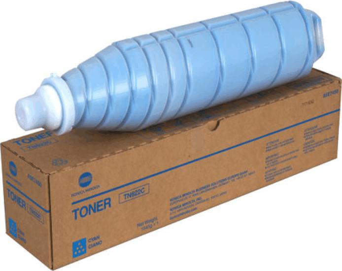 Konica Minolta TN-622 Eredeti Toner Cián
