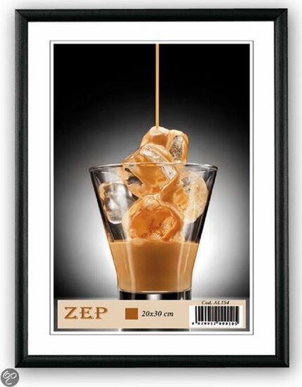 ZEP AL1B2 Basic 14x18,7 Képkeret - Fekete