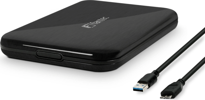 Fantec ALU-25U3 2.5" USB 3.0 Külső HDD/SSD ház - Fekete Fantec ALU-25U3 2.5" USB 3.0 Külső HDD/SSD ház - Fekete
