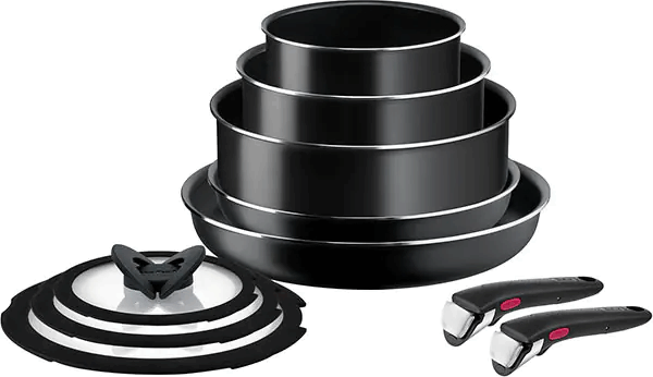 Tefal L1539053 Ingenio Easy Cook & Clean Serpenyő készlet (10db) Tefal L1539053 Ingenio Easy Cook & Clean Serpenyő készlet (10db)