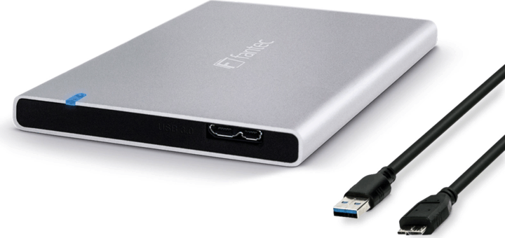 Fantec ALU7MMU3 2.5" USB 3.0 Külső HDD/SSD ház - Ezüst Fantec ALU7MMU3 2.5" USB 3.0 Külső HDD/SSD ház - Ezüst