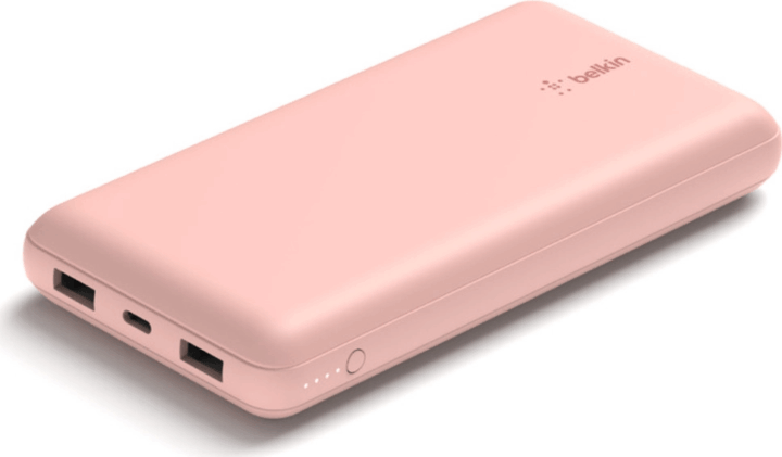 Belkin Boost Charge BPB012BTBK Powerbank 20000mAh 15W (3A / 5V) - Rózsaszín