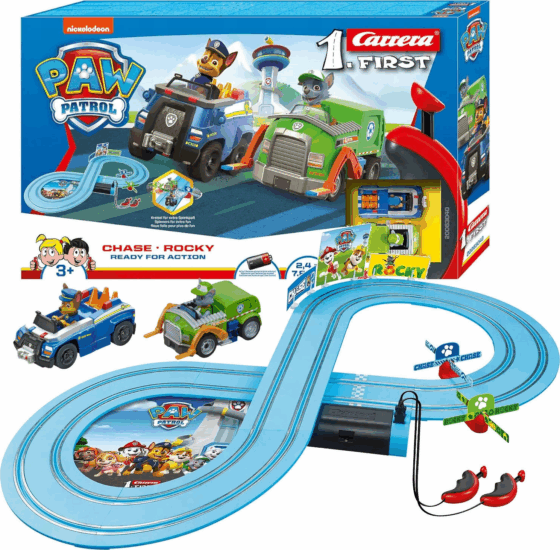 Carrera First Paw patrol Ready for Action autó versenypálya