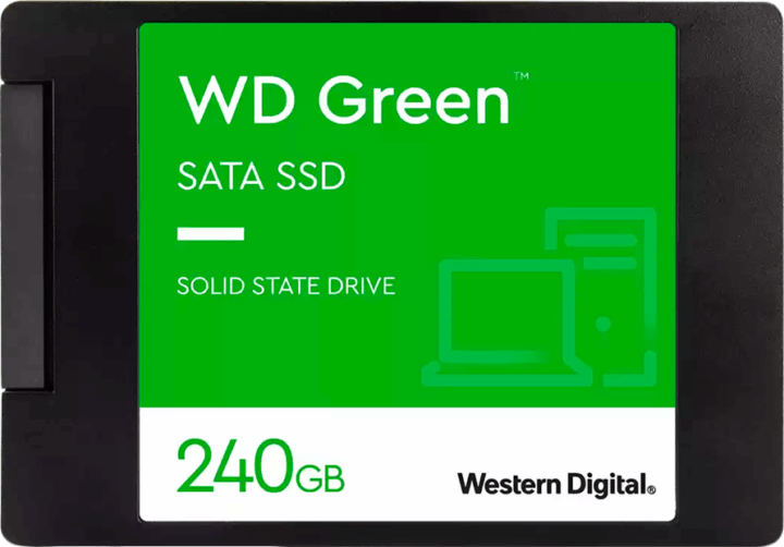Western Digital 240GB Green 2.5" SATA3 SSD Western Digital 240GB Green 2.5" SATA3 SSD