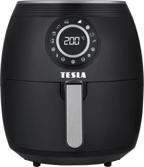 Tesla AirCook Q50 XL 3,8L Forrólevegős fritőz - Fekete Tesla AirCook Q50 XL 3,8L Forrólevegős fritőz - Fekete