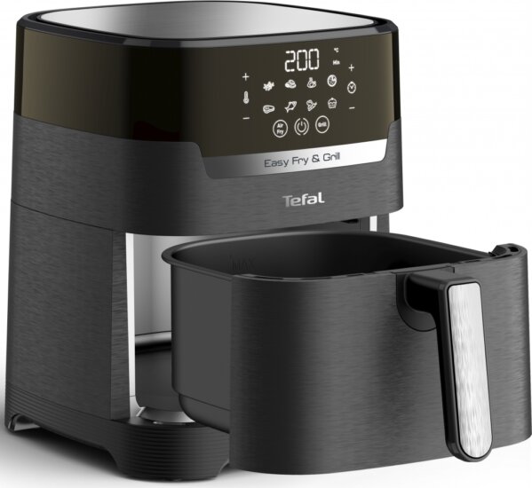 Tefal Easy Fry&Grill EY505815 Forrólevegős fritőz - Fekete Tefal Easy Fry&Grill EY505815 Forrólevegős fritőz - Fekete