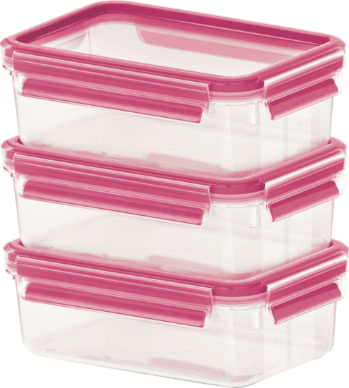 Emsa Food Clip&Close Műanyag ételtároló készlet 0,55L (3 db) Emsa Food Clip&Close Műanyag ételtároló készlet 0,55L (3 db)