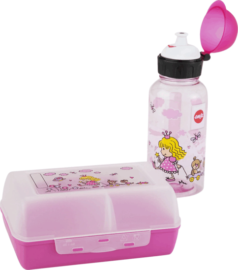 Emsa Brotdose Prinzessin Gyerek Kulacs és uzsonnásdoboz készlet - Mintás