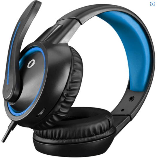 Snopy SN-GX1 Gaming Headset - Fekete/Kék
