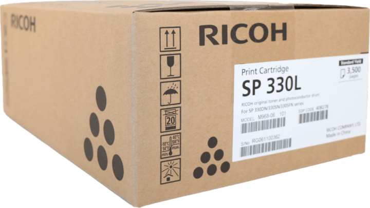 Ricoh 408278 Eredeti Toner Fekete