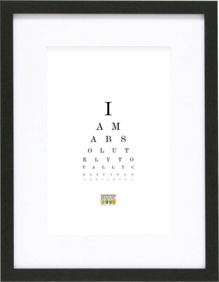 Deknudt S66KF2 P1 33,2x48,2 Képkeret - Fekete