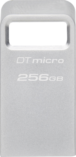Kingston 256GB DataTraveler Micro USB 3.2 Pendrive - Ezüst