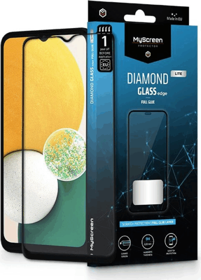 MyScreen Protector Diamond Glass Lite Edge Samsung Galaxy A13 5G Edzett üveg kijelzővédő