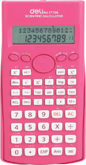 Deli Core DL-1710 Tudományos számológép - Magenta Deli Core DL-1710 Tudományos számológép - Magenta