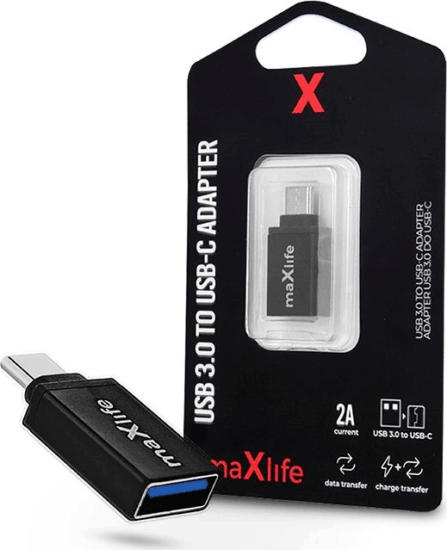 Maxlife TF-0130 USB-C apa - USB anya Adapter Maxlife TF-0130 USB-C apa - USB anya Adapter